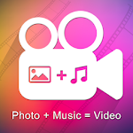 Cover Image of Download Photo + Music = Video 1.14 APK