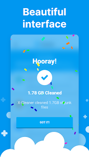 X Cleaner - Sweeper & Cleanup Capture d'écran