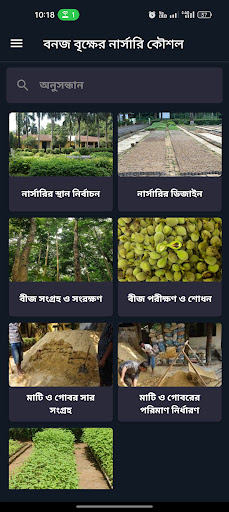 বনজ বৃক্ষের নার্সারি কৌশল Screen 3