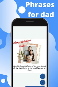 Screenshot 4 Feliz Día papá - Mensajes de a android