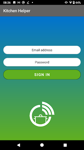 Android application KitchenHelper screenshort