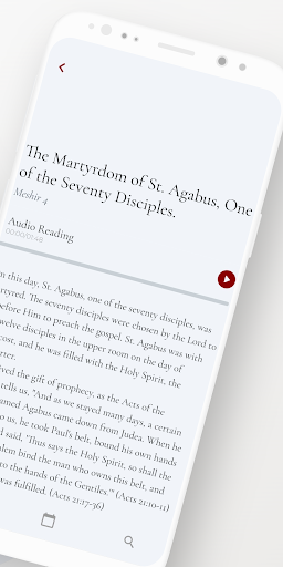 Coptic Orthodox Synaxarium Screen 2