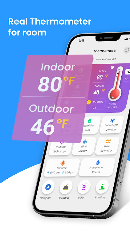 Thermometer for room Radar Pro - 1.0.0 - (Android)
