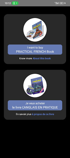 Android application BWI Books screenshort