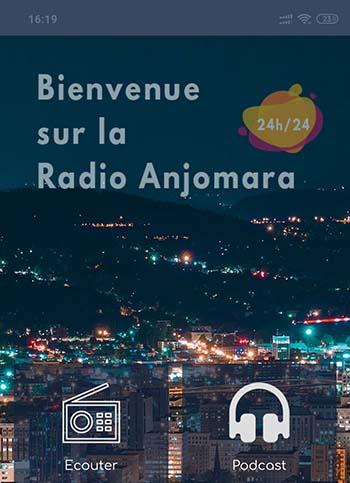 Android application Radio Anjomara screenshort