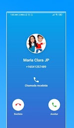 maria clara e jp Fake Video Call in real life