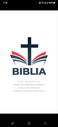 Android application BIBLIA screenshort