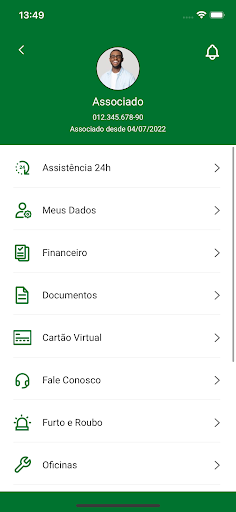 Suporte Associação de Ben. Screen 3