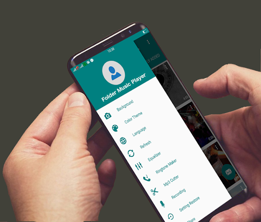 Android application Folder Music and Video Player screenshort
