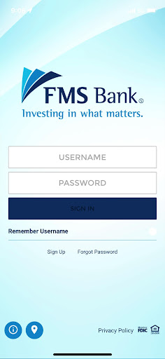 Android application FMS Bank Mobile screenshort