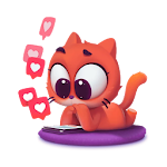 Cover Image of Download Taffy Cat Sticker  APK