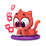 Cover Image of Télécharger Taffy Cat Sticker  APK