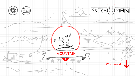 Android application Sketchman Run screenshort
