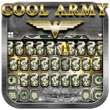 Cool Army Camo Keyboard Theme icon