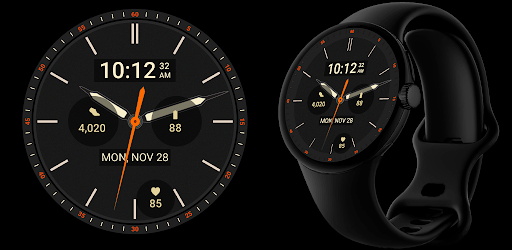 Android application Docile Hybrid Watch Face screenshort