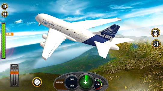 Airplane Real Flight Simulator 2021 : Plane Games 17