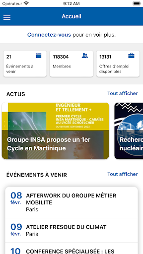INSA Alumni Screenshot 1 - AppWisp.com
