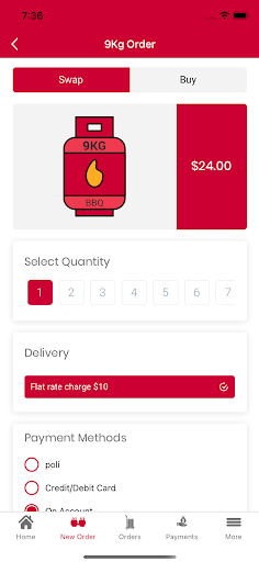 Android application Matagas LPG screenshort