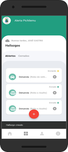 Alerta Pichilemu Screen 3