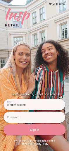 Android application Insp Retail screenshort