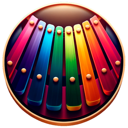 Rainbow Rhythms Xylophone Logo
