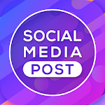 Cover Image of Download Social Media Post Maker : Social Post Designer 1.1.4 APK
