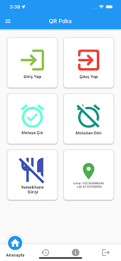 Android application Qr Pdks screenshort