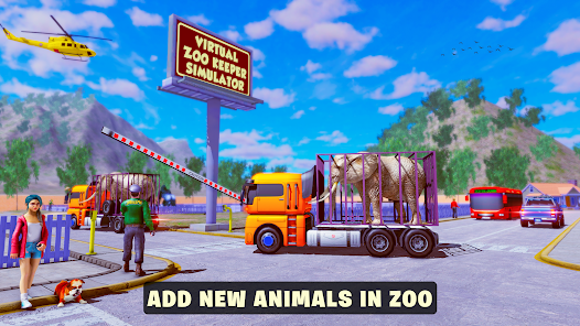 Zookeeper Simulator Zoo Animal  screenshots 1