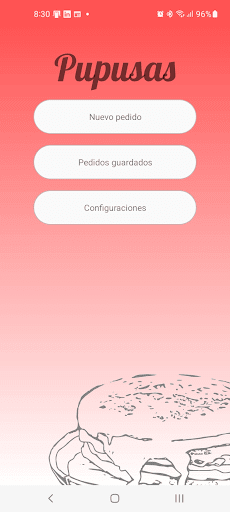Android application Pupusas screenshort