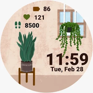 Plant Watch Face