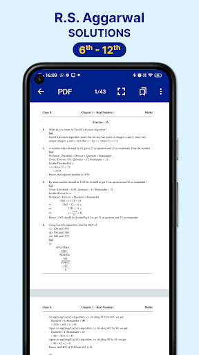 RS Aggarwal Solutions