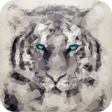 Snow Tiger - 3D Live Wallpaper icon
