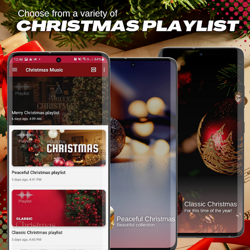 Screenshot of Christmas Music