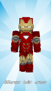 Iron Man Skins for Minecraft