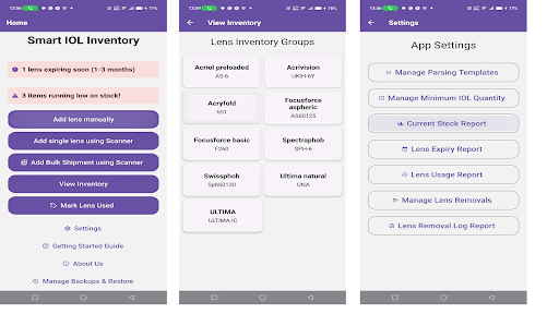 Smart IOL Inventory Cloud