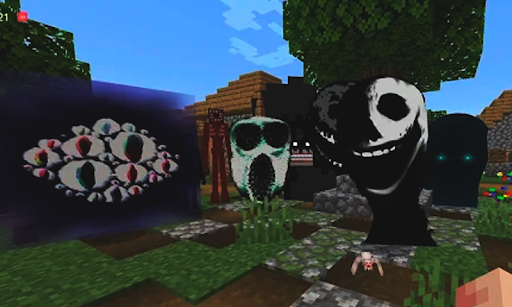 Android application Scary Doors Mod Minecraft PE screenshort