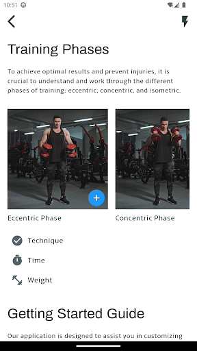 Wone: Workout management Screen 2