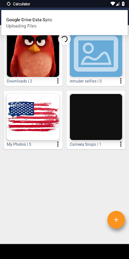 Android application Calculator Vault With Backup screenshort