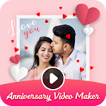 Cover Image of Download Anniversary Video Maker with Song & Music 3.0 APK