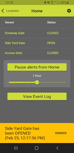 Android application Perimify screenshort