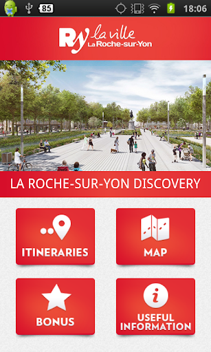 Android application La Roche-Sur-Yon Tour (en) screenshort