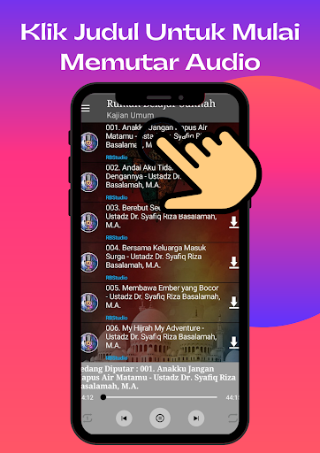 RBStudio - Audio Player Islami Screen 2
