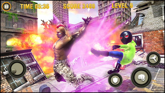 Super Hero fight game : spider boy fighting games Varies with device screenshots 15
