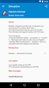 NL Train Navigator: Dutch train planner transit