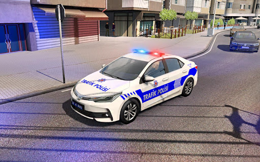 Police Car Spooky Stunt Parking: Extreme driving 1.1 screenshots 6