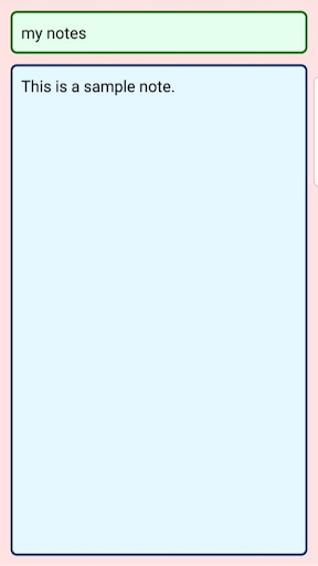 Notes Screen 3