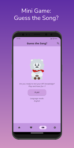 Bangtan Lyricz Screen 2