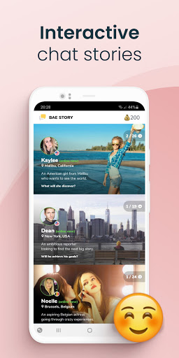 Android application Chat Stories Role Play Texting screenshort