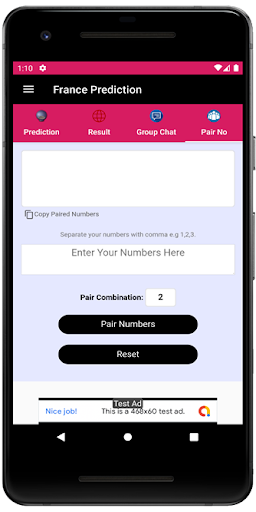 Android application France Lotto Prediction screenshort