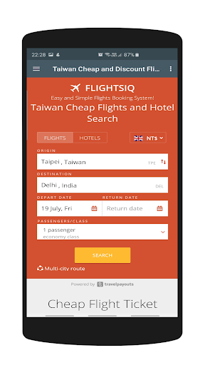 Cheap Flights Taiwan - FlightsIQ